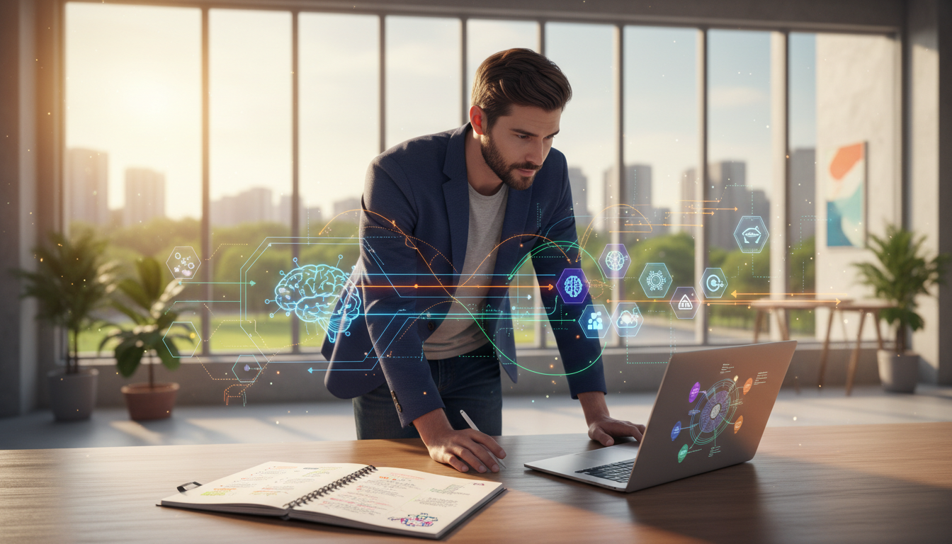 avaliação de app de IA para organização de ideias