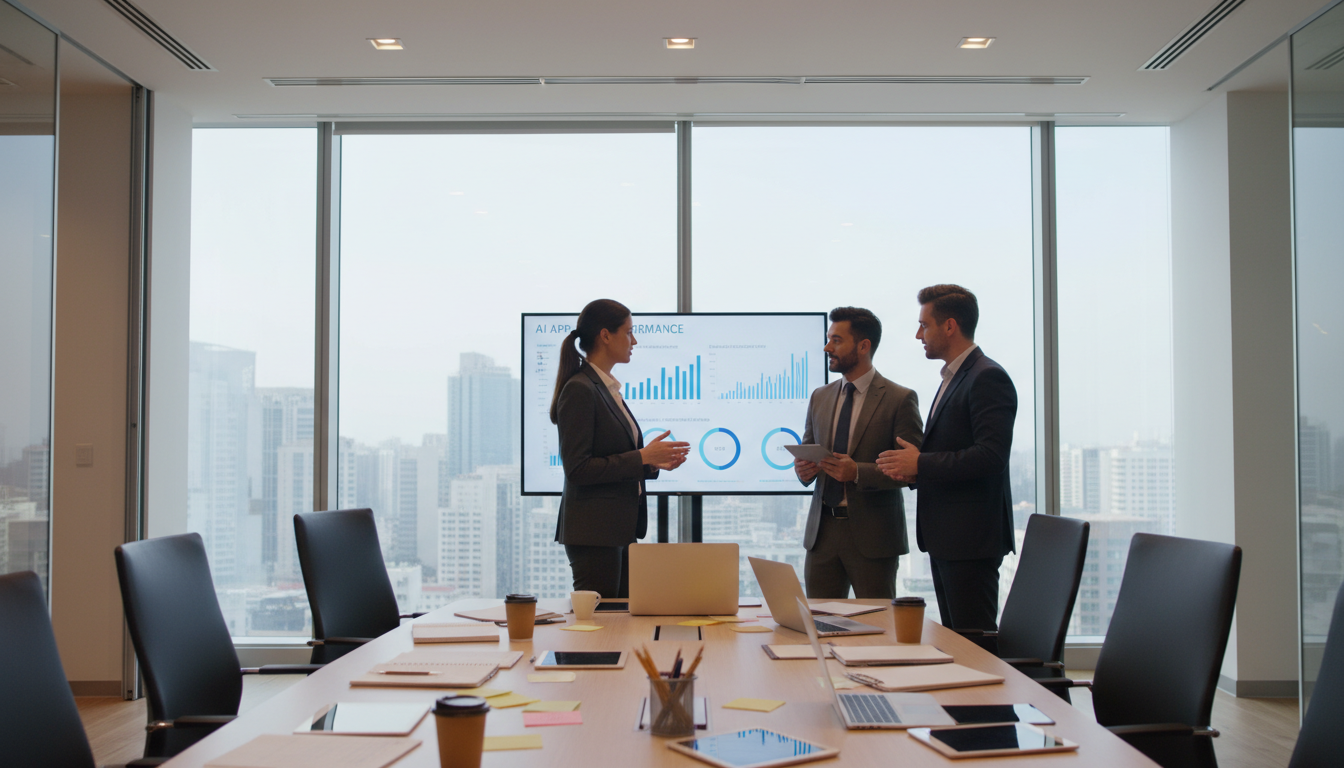 critérios de avaliação para apps baseados em IA