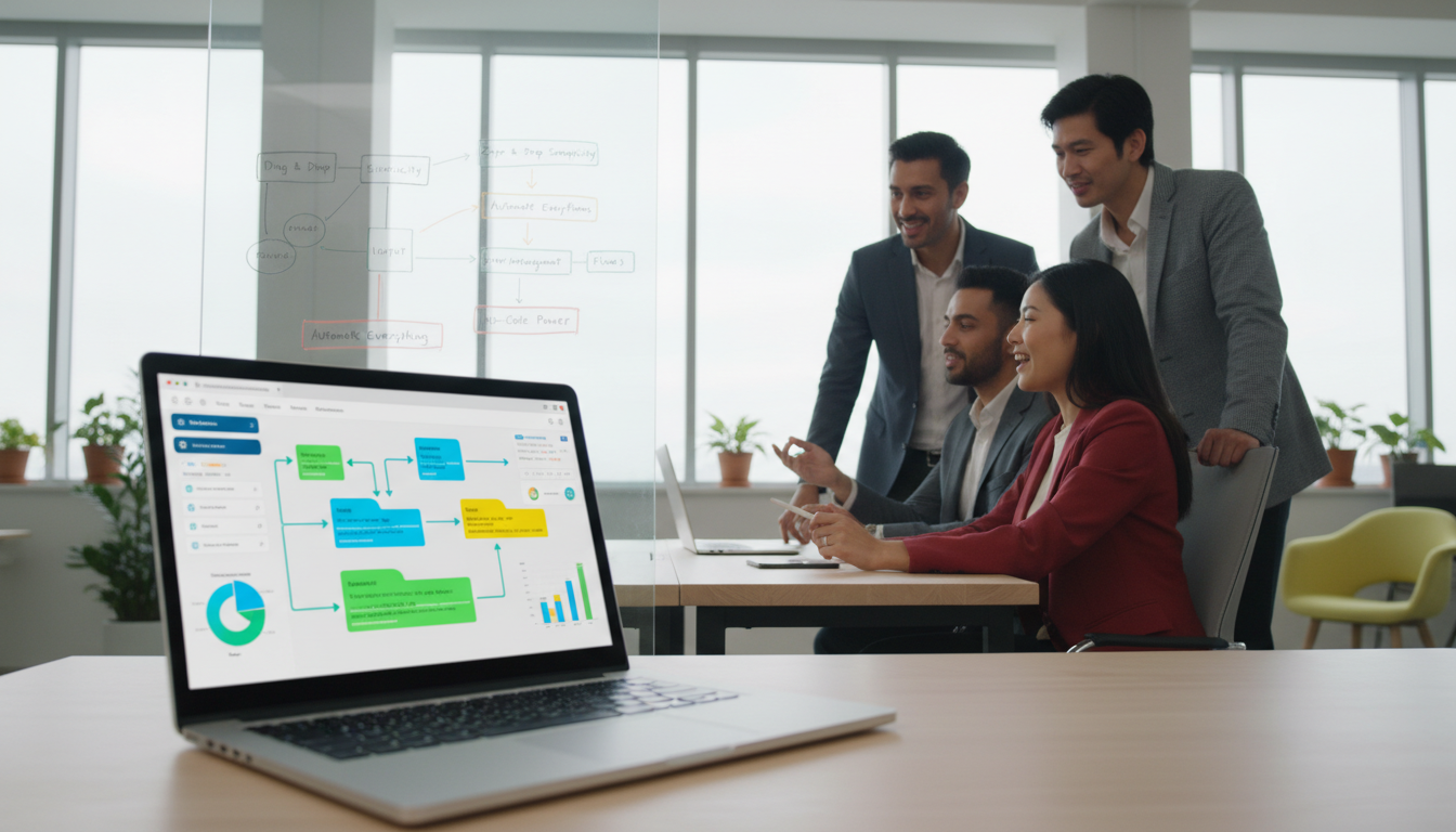 web apps no-code para automação simples